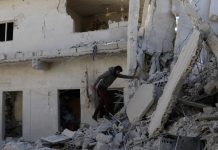 Russian, Syrian jets hit Aleppo, Damascus countryside