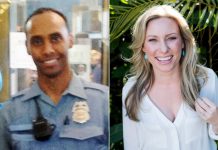 Cops remove white nationalist group’s memorial for woman killed by Somali-born officer