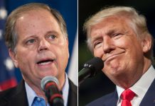 Doug Jones: Trump sex harassment allegations aren’t a real issue