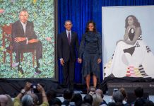 Barack and Michelle Obama’s official portraits unveiled