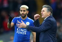 Leicester City boss Claude Puel speaks out over Manchester City’s approach for Riyad Mahrez