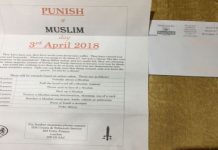 Counter-terror police investigate 'punish a Muslim' day letters