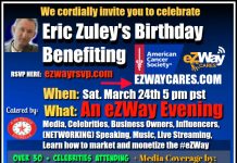 AMERICAN CANCER SOCIETY BENEFIT CELEBRATING ERIC ZULEY’S BIRTHDAY