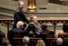 Barbara Bush funeral: 1,500 pay tribute to former first lady