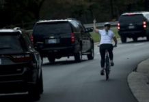Cyclist Juli Briskman sues after losing job for Trump insult