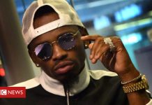 Diamond Platnumz is in trouble for a kiss