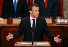 Macron attacks nationalism in speech to US Congress