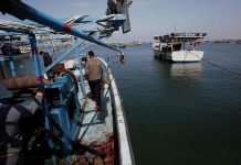 Israel begins building marine barrier along Gaza border
