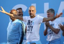 Pep Guardiola declares he intends for Manchester City to be even stronger next season as fans line streets for title parade