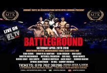 MTK LONDON PRESENTS …. *BATTLEGROUND* – LIVE PROFESSIONAL BOXING FROM BRENTWOOD, ESSEX