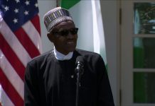 Trump and Nigerian President Buhari deflect awkward question