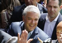 Conservative Ivan Duque wins Colombia's presidential election