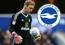 Brighton sign Sunderland keeper Jason Steele