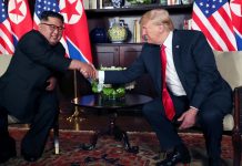 Trump and Kim meet after months of threats and insults