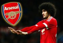 Arsenal FC transfer news: Gunners set for talks with Manchester United’s Marouane Fellaini with midfielder set to leave at end of month