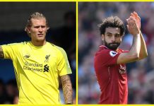 Liverpool star Mohamed Salah defends Loris Karius as under-fire goalkeeper admits he is considering future