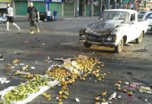 Suicide bombings kill 38 in southern Syria province