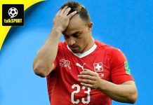 New signing Xherdan Shaqiri criticised by former Stoke City team-mate Charlie Adam