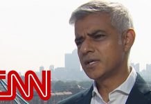 London Mayor Sadiq Khan responds to Trump