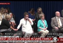 Pennsylvania Attorney General Josh Shapiro is detailing a grand jury report on child sexual abuse in 6 Catholic dioceses in Pennsylvania