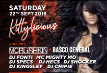 Kittylicious Saturday 22nd Sept 2018 Live PA`s MC BUSHKIN ~ BASCO GENERAL