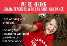 JOB ALERT: DRAMA TEACHERS WHO CAN SING AND DANCE