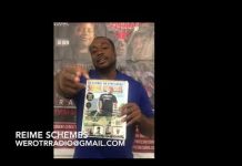 The Detroit Plug Reime Schemes with his print copy fo Soul Central Magazine