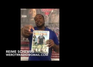 The Detroit Plug Reime Schemes with his print copy fo Soul Central Magazine