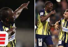 Highlights: Usain Bolt Scores Two Goals On Full Football Debut For Central Coast Mariners