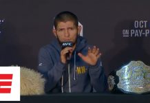 Khabib Nurmagomedov UFC 229 Post-fight Press Conference