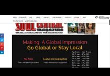 Laio Morris talks about Soul Central Magazine – #London ~ Go Global Or Stay Local