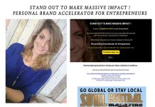 STAND OUT TO MAKE MASSIVE IMPACT! Personal Brand Accelerator for Entrepreneurs.