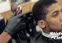 ANTHONY JOSHUA in the cut with SliderCuts