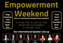Yes You Can Inspired to Achieve EMPOWERMENT WEEKEND February 2019 ILEC LONDON