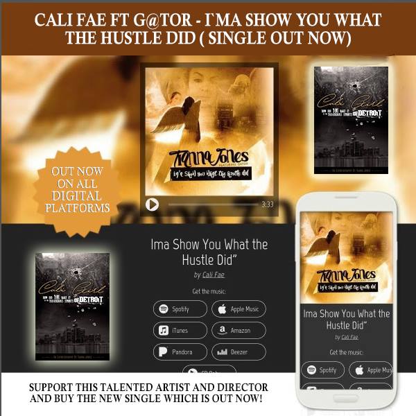 Ima Show You What the Hustle Did" by Cali Fae ~ #Out Now Available on all Digital Platforms CD Baby: https://store.cdbaby.com/cd/calijones Music Video: https://www.youtube.com/watch?v=L8oux3Nyqp4 A refreshing faith driven artist, That has overcome many hurdles And now shares her story to you and the international audience. © Copyright - Tianna Jones / Tianna Jones (193428440609)