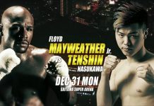 FLOYD MAYWEATHER VS. TENSHIN NASUKAWA – MEDIA WORKOUT