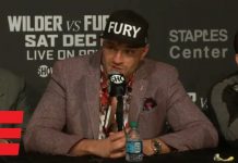 Tyson Fury credits Deontay Wilder, but says ‘I thought I won the fight’ | Boxing