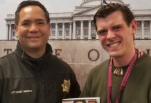 The Attorney General Sean D. Reyes in Utah at Capitol Hill – Human Sex Trafficking Awarness!