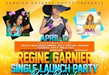 Launch Party Regine Garnier’s NEW ‘Hit Single’ ‘BODY BUSY! April 17th 2019