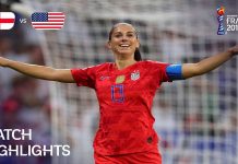 England v USA – FIFA Women’s World Cup France 2019™