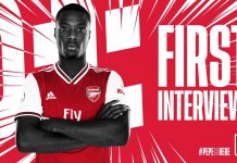 Nicolas Pepe’s first Arsenal interview