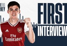 Kieran Tierney’s first Arsenal interview