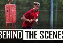 William Saliba | Behind the scenes at Arsenal training centre