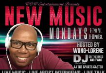 Wong-Lorene is looking for a new engineer and Co-host for NEW MUSIC MONDAYS