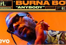 Burna Boy – “Anybody” Live Session | Vevo Ctrl