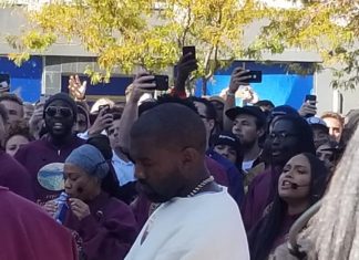 Kanye West SLC Sunday Service Covered by Soul Central Magazine and Gorrilla Mafia Entertainment LLC.