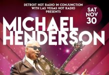MICHAEL HENDERSON IN LAS VEGAS NOVEMBER 30th!