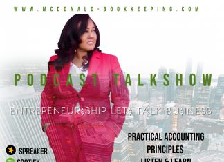 Rezella Ceo of mcdonald-bookkeeping, Making an impact for entrepreneurs.