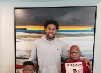 Amari & Kamal from Sports Madness Interview Former NBA Player CJ Watson for his new book CJ’s Big Dream & Quiet Storm Foundation