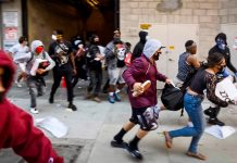 The Indiscriminate Looting of Santa Monica. USA May 31st 2020.